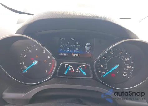 2019 Ford Escape S z USA, uszkodzony, nr VIN 1FMCU0F75KUB45810